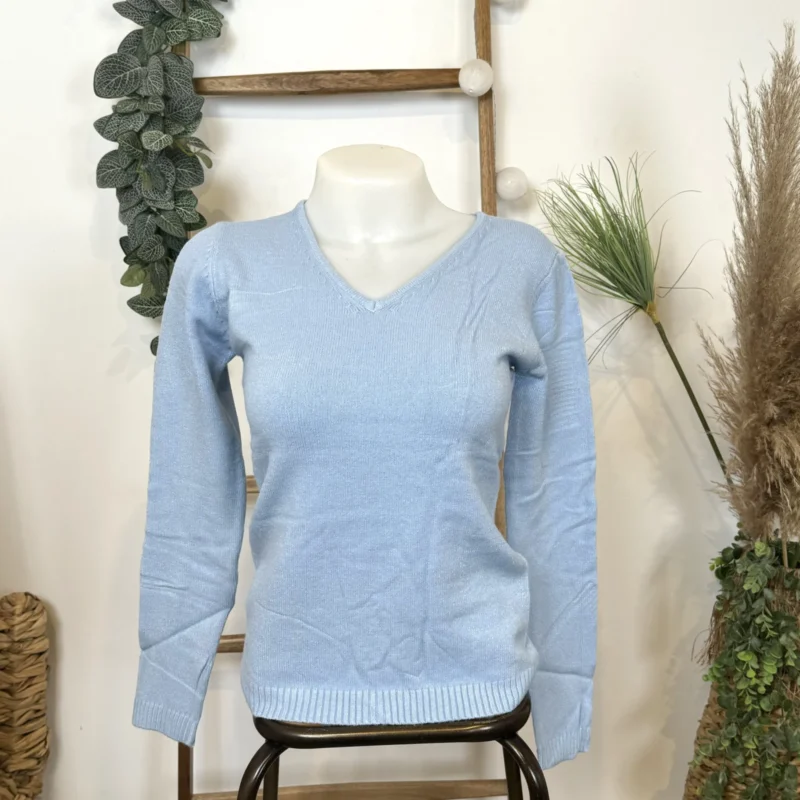 Pull Tricotonic (T36-T40) - bleu-ciel - 40