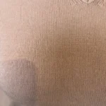Pull col V laine et cachemire femme TRICOTONIC T40 - rose-poudre - 40