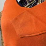 Pull col rond laine et cachemire femme TRICOTONIC T44 - rouille - 48