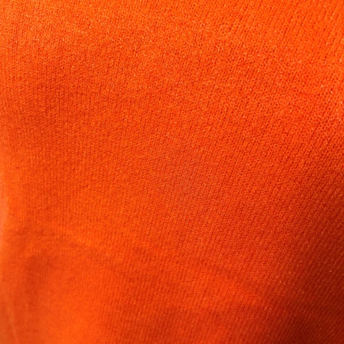 Pull col V laine et cachemire femme TRICOTONIC T44 - orange-vif - 48
