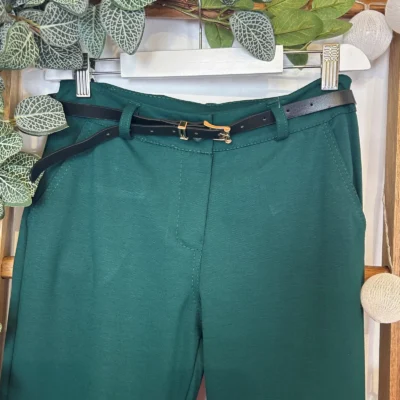 M936- Chino Milano (T36-T44) 🇮🇹 - vert-sapin - 44