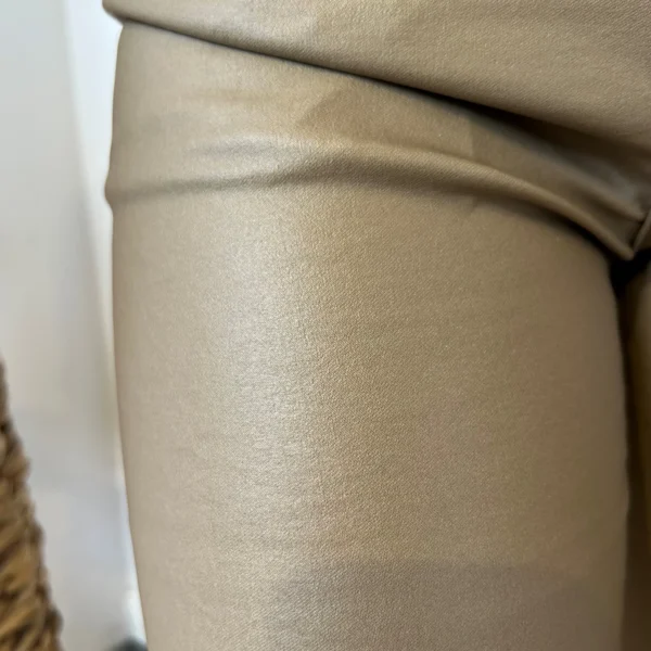 W101- Jean slim Enduit (T36-T44) - beige - 44