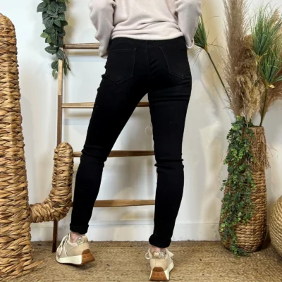 O506- Jean Slim Voggo - noir - 44
