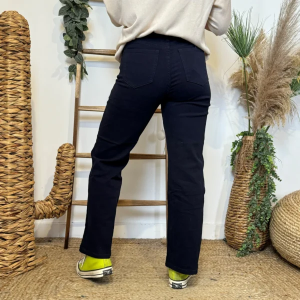 W130- Jean Flare Voggo T36-T44 - marine - 44