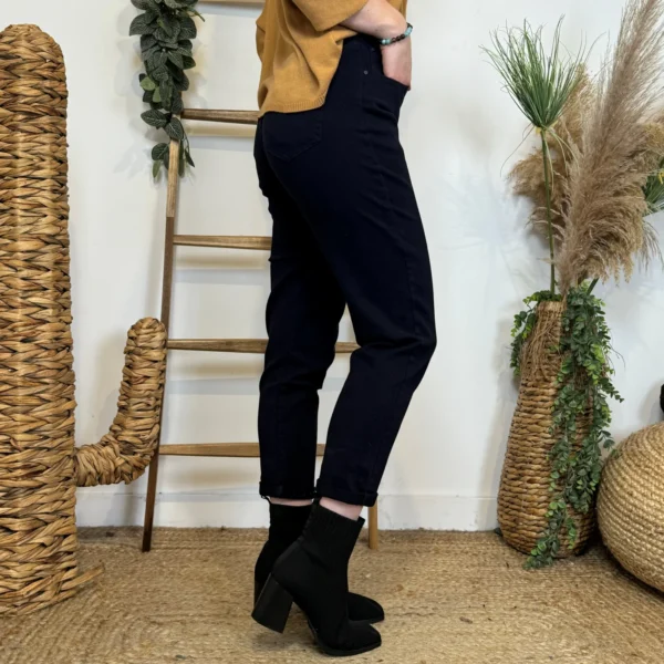 W113- Jean Mom Voggo - marine - 44