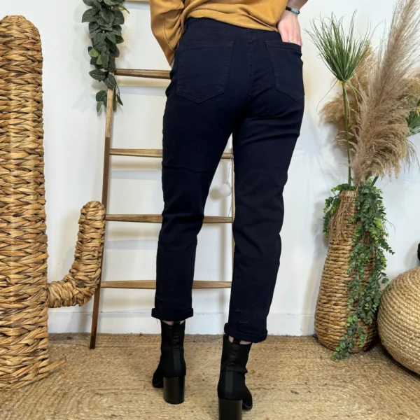 W113- Jean Mom Voggo - marine - 44