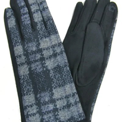 V688- Gants écossais tactiles