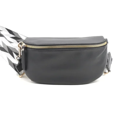 P409- Banane Flora & Co - noir - taille-unique