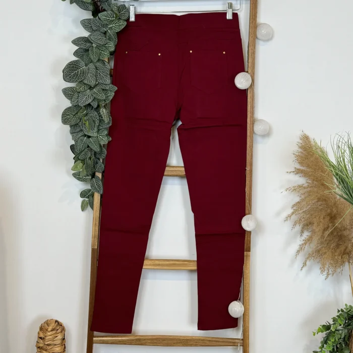R274- Tregging Molletonné Christy - bordeaux - 52