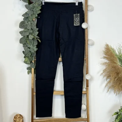 R274- Tregging Molletonné Christy - marine - 52