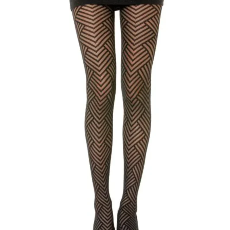 V361- Collant graphique - noir - taille-unique