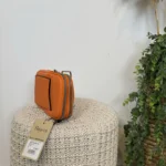 Pochette Téléphone double zip Flora & Co - orange - sans-taille
