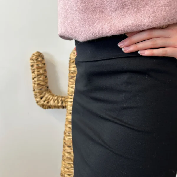 M743- Jupe Cigarette - noir - 46