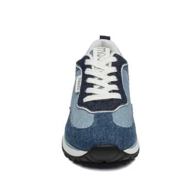 R401- Sneakers crantées Moow ( T36-T41) - denim - 41
