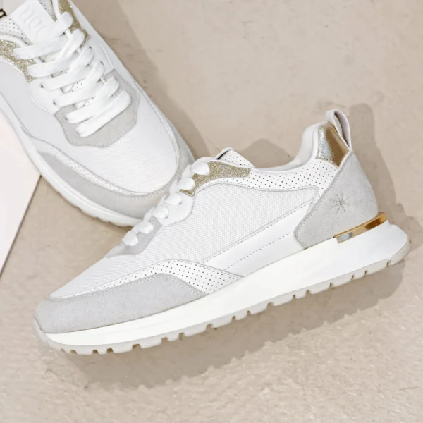 R409- Tennis Moow unie (T36-T41) - blanc - 41