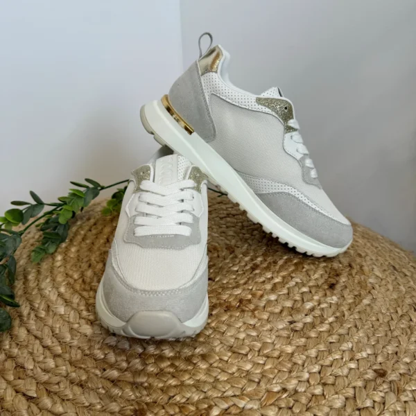 R409- Tennis Moow unie (T36-T41) - blanc - 41