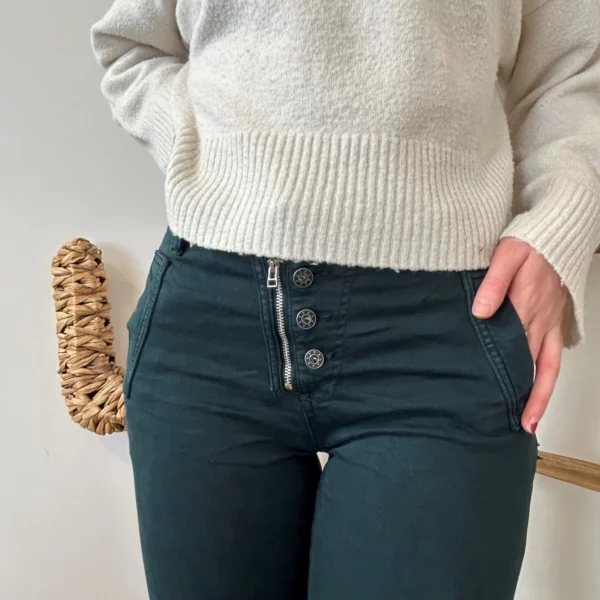 P052- Jean Melly&Co (XS-XL) - vert-sapin - 42