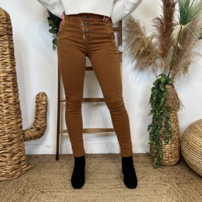 P052- Jean Melly&Co (XS-XL) - camel - 42