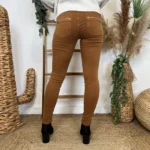 P052- Jean Melly&Co (XS-XL) - camel-fonce - 42