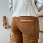 P052- Jean Melly&Co (XS-XL) - camel-fonce - 42