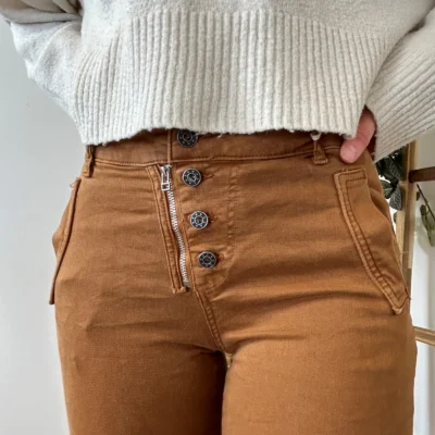 P052- Jean Melly&Co (XS-XL) - camel - 42