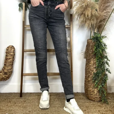 P072- Jean Melly&Co (XS-XL) - noir - 42