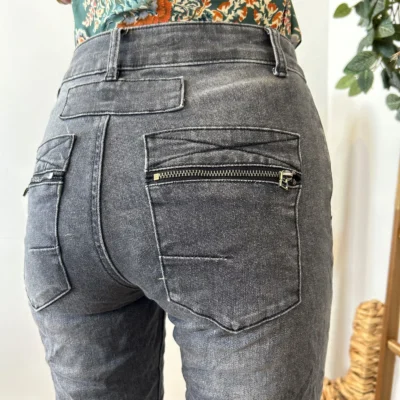 P072- Jean Melly&Co (XS-XL) - noir - 42