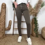 P052- Jean Melly&Co (XS-XL) - marron-chocolat - 44
