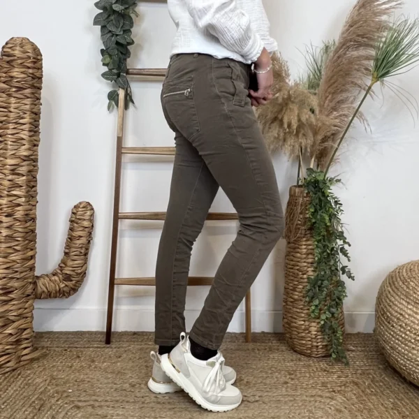 P052- Jean Melly&Co (XS-XL) - marron - 44