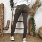 P052- Jean Melly&Co (XS-XL) - marron-chocolat - 44
