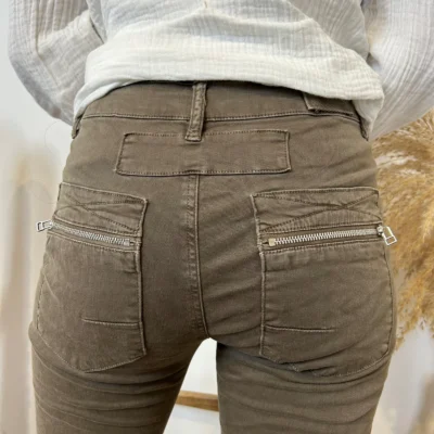 P052- Jean Melly&Co (XS-XL) - marron - 44