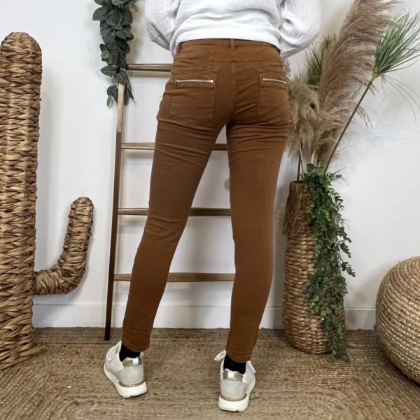 P051- Jean Melly.and.Co Teinté - camel - 42