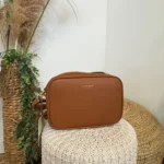 Sac bandoulière Medium multi-poches femme Flora & Co - camel - sans-taille