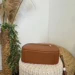 Sac bandoulière Medium multi-poches femme Flora & Co - camel - sans-taille