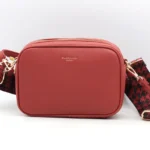 Sac bandoulière Medium multi-poches femme Flora & Co - rouge - sans-taille