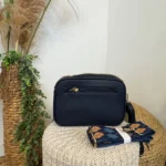 Sac bandoulière Medium multi-poches femme Flora & Co - marine - sans-taille