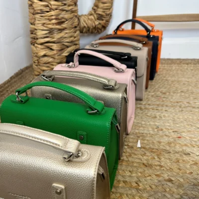 P425- Sac cartable Flora & Co - orange - sans-taille