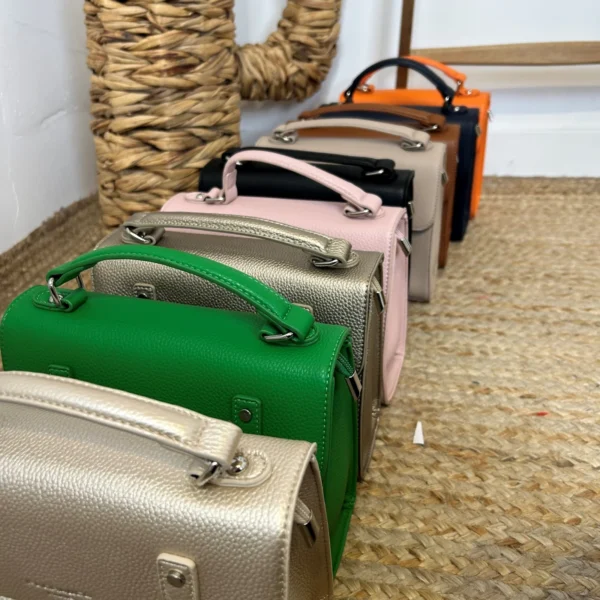 P425- Sac cartable Flora & Co - orange - sans-taille