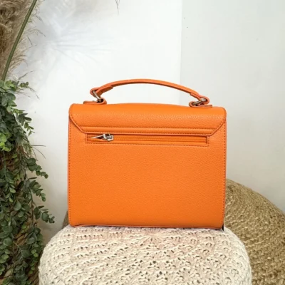 P425- Sac cartable Flora & Co - orange - sans-taille