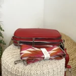 Sac Medium 3 zips femme Flora & Co - rouge - sans-taille
