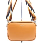 Sac Medium 3 zips femme Flora & Co - camel - sans-taille