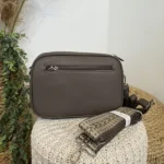 Sac Medium 3 zips femme Flora & Co - taupe - taille-unique