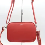 Sac Medium 3 zips femme Flora & Co - rouge - sans-taille