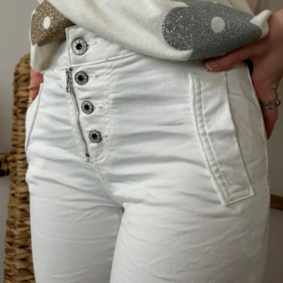 P050- Jean Melly.and.Co (Xs-Xl) - blanc - 44