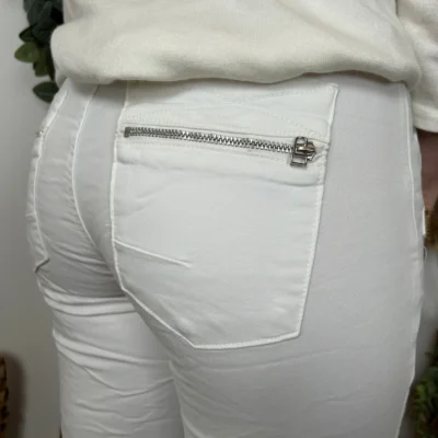 P050- Jean Melly.and.Co (Xs-Xl) - blanc - 44