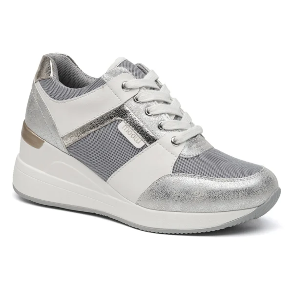 R460- Basket Moow compensée - argente - 41