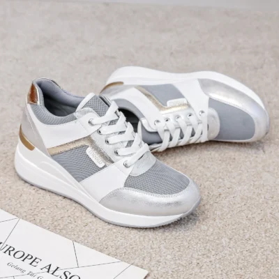 R460- Basket Moow compensée - argente - 41