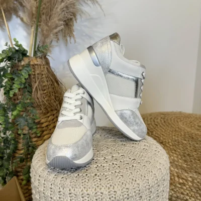 R460- Basket Moow compensée - argente - 41