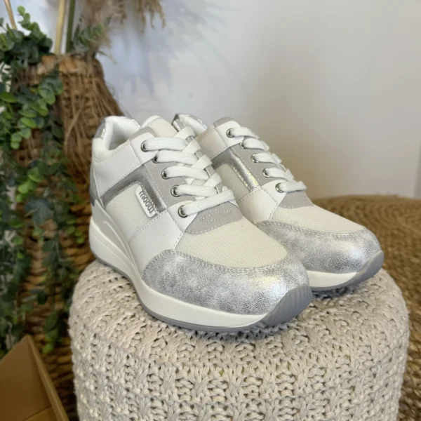 R460- Basket Moow compensée - argente - 41