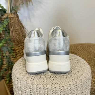 R460- Basket Moow compensée - argente - 41